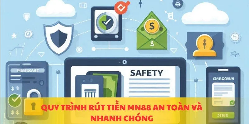 Quy trình rút tiền MN88 an toàn và nhanh chóng